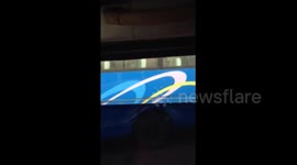 Violent gang fight caught on camera in front of a club