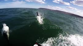 Kitesurf con Toninas Overas