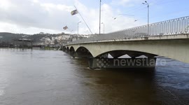 Mondego River Burst's it's banks