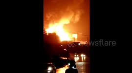 Huge factory explosion in south China city