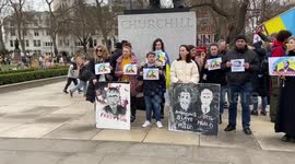 Rally in support of former Georgian president Mikheil Saakashvili