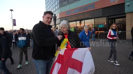 England Fans reflect on Beating Italy 2-1 in the Arnold Clark Cup