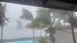 Strong wind brought by Cyclone Freddy blows roof off