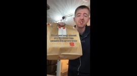 Man pays £30 for deconstructed McDonald’s Big Mac just so he can 'put it together at home' – leaving viewers divided