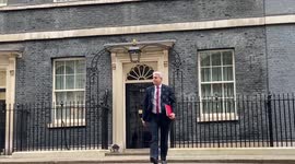 Ministers leave 10 Downing Street after cabinet meeting as rebellion threat şooms over Rishi Sunak government over Northern Ireland Protocol changes