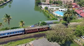 Train in sri lanka beauti of sri lanka train drone shots in sri lanka