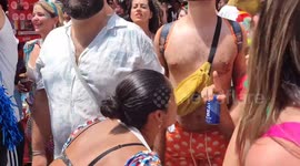 Drums And Dances On The Streets Of Sao Paulo As Carnival Goes On In Brazil