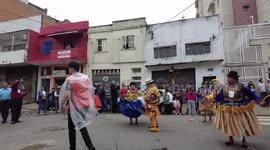 Bolivian Community Takes Part In Carnival In Sao Paulo, Brazil