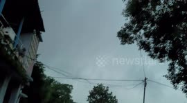 Preparation of clouds and before the rain in Odisha India .