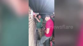 Leopard rescued after it strays into farm in western India