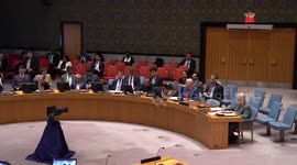 Security Council meeting on Threats to international peace and security In NY, USA