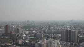 Air pollution lingers in Bangkok amid stagnant weather