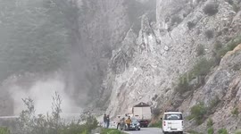 Victims Shrug Off Massive Landslide In Pausa, Peru