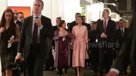 Los Reyes inauguran la feria de ARCO en el recinto Ifema de Madrid, España