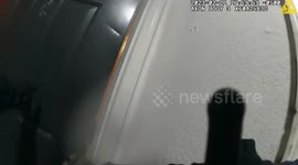 Police Chase Down Robbery Suspect After He Jumps Through Windows To Escape In Atlanta, GA, USA