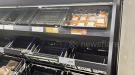 More empty tomato shelves seen in London-area Sainsbury's