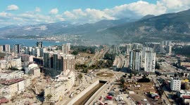 Drone footage of the Destructed Iskenderun, Hatay, Turkey