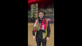Manchester United fans react to victory over Barcelona in the Europa League