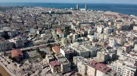 Expansive drone footage shows devastating earthquake damage in Turkey's Iskenderun, Hatay, and Antakya regions
