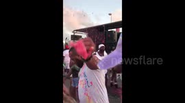 Festival of Colour in Tarouba, Trinidad and Tobago