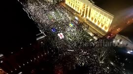 We respect the memory of 36 brave Georgians who died for Ukraine - we are grateful for your courage, desire for freedom and independence, - said the Mayor of Kyiv, Vitali Klitschko, while addressing a rally in support of Ukraine on Rustaveli Avenue.