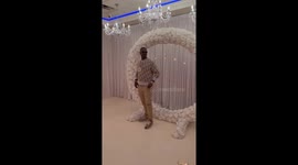 Lavish baby shower turns into a romantic proposal night after dad-to-be gets down on one knee