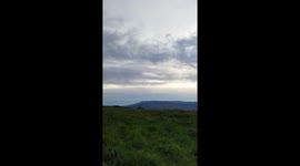 Sunset, nature, peace