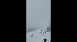 Storm brings snow to the mountains of Southern California