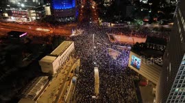 Israel: Tens Of Thousands Join 8th Week Of Protests Against Netanyahu Government’s Judicial Reforms 2