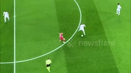 Footie fans have been arrested after climbing on to the roof of Anfield Stadium to watch Liverpool's Champions League match