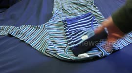 How to fold your clothes for travel - Travel space Lifehack!