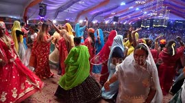 Large group of Transgender perform dance during Religious Event in India