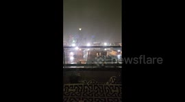 Tornado warning sirens blare in Oklahoma City, US
