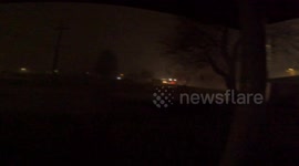 Apocalyptic scenes as sirens sound while tornado rips through Oklahoma