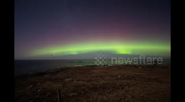 Stunning timelapse of Northern Lights spectacle captured in Ireland