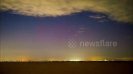 Northern Lights seen from Kent, UK