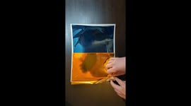 Joyousjoyfuljoyness' foiled portrait of President Zelenskyy created to reflect the bravery of the Ukrainian people