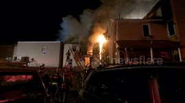 2nd alarm working fire with rescue Commerce Street, Shamokin, Pennsylvania