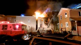 Rescue at 2nd Alarm Working Structure Fire with Rescue Commerce Street, Shamokin, Pennsylvania