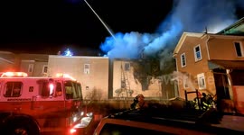 Rescue at 2nd Alarm Working Structure Fire with Rescue Commerce Street, Shamokin, Pennsylvania