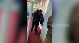 Philippines airport staff suspended after being 'caught stealing money from tourist' during security checks