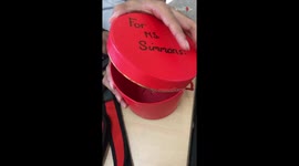 Drama teacher has a DRAMATIC reaction to her students' spine-tingling surprise
