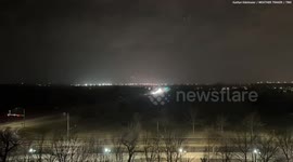 Timelapse of storm as it passes through Norman, Oklahoma