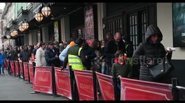It's a long wait before getting into Madame Tussauds, London, United Kingdom