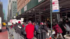 Speech at the CUNY staff rally in New York, USA