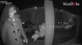 Woman shares Ring footage of husband's embarr-ice-ingly painful slip & fall incident