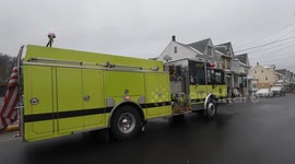 Pennsylvania Fire Chief left homeless after smokey blaze takes out home in Atlas Northumberland County Pennsylvania