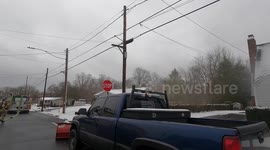 Pennsylvania Fire Chief left homeless after smokey blaze takes out home in Atlas Northumberland County