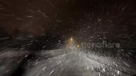 Blizzard Conditions in Utah