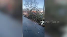 At least 25 houses damaged, 75 people displaced in Mercer, New Jersey due to severe storm